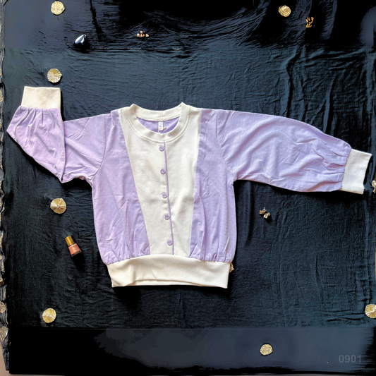 Luxe Cardigan - Lavender